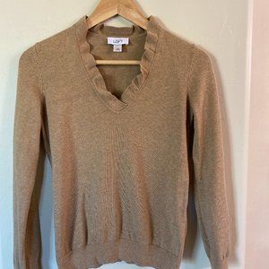 LOFT Camel Color Sweater